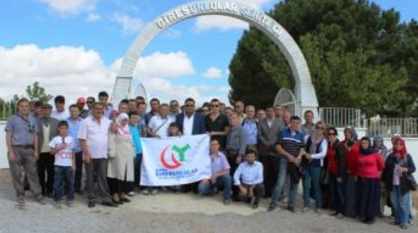 Giresunlular şehitleri ile buluştu