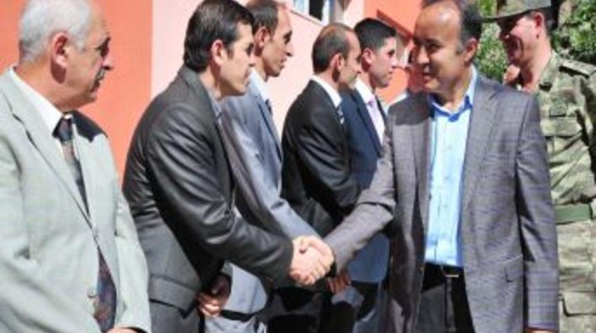 Vali Altıparmak, İspir Ve Pazaryolu&rsquo;nu Ziyaret Etti