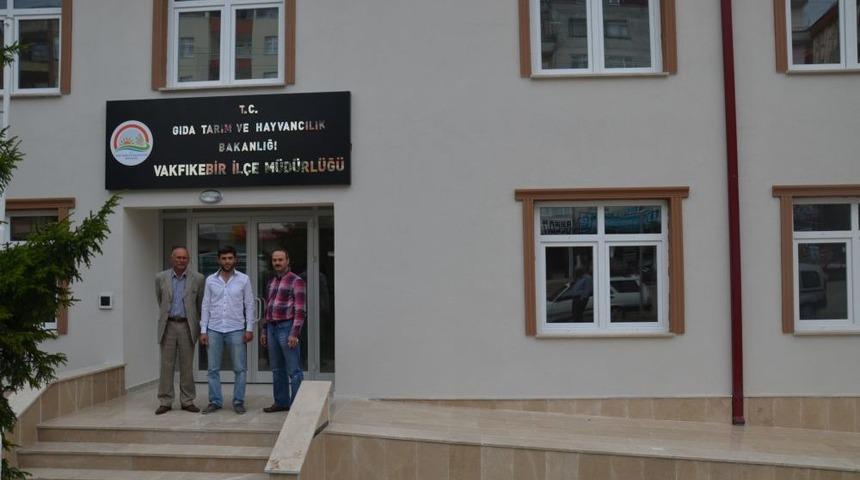 İl&ccedil;e Tarım M&uuml;d&uuml;rl&uuml;ğ&uuml; Binası Inşaatının Ge&ccedil;ici Kabul&uuml; Yapıldı