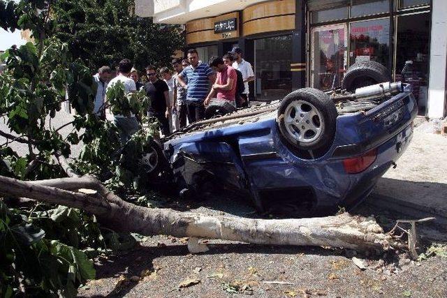 Gaziantep’te Trafik Kazası: 2 Yaralı