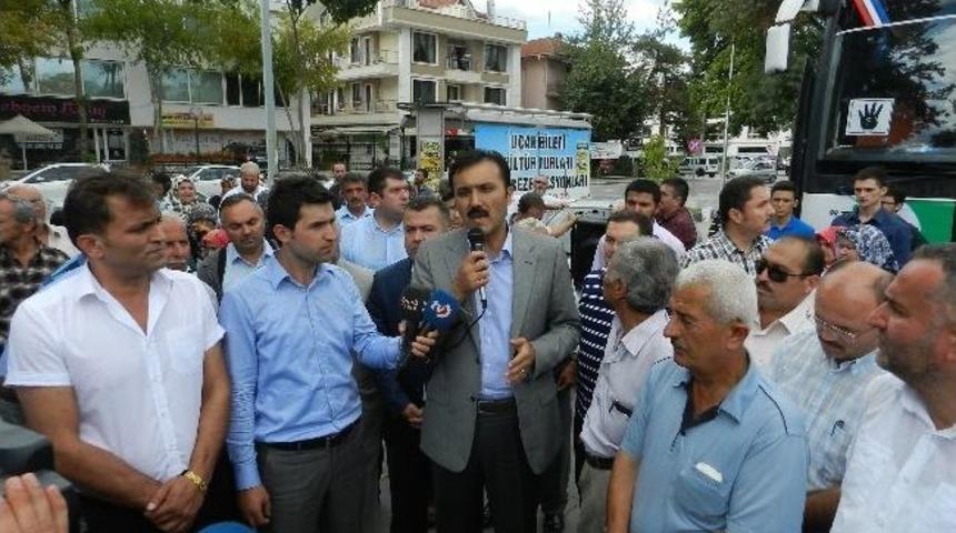 D&uuml;zce&rsquo;den Ey&uuml;p Sultan Camisine Otob&uuml;sler Kalktı