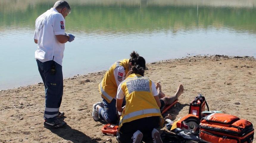 Malatya&rsquo;da 17 yaşındaki gen&ccedil;, g&ouml;lette boğuldu