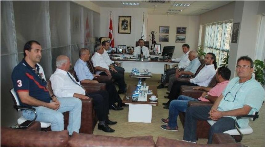 Nazilli Ticaret Odası Y&ouml;netiminden Kuşadası Ticaret Odası&rsquo;na Ziyaret