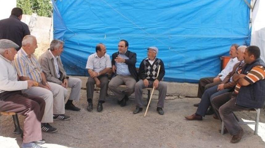 Milletvekili &Ouml;zbek, K&ouml;y Ziyaretlerinde Bulundu