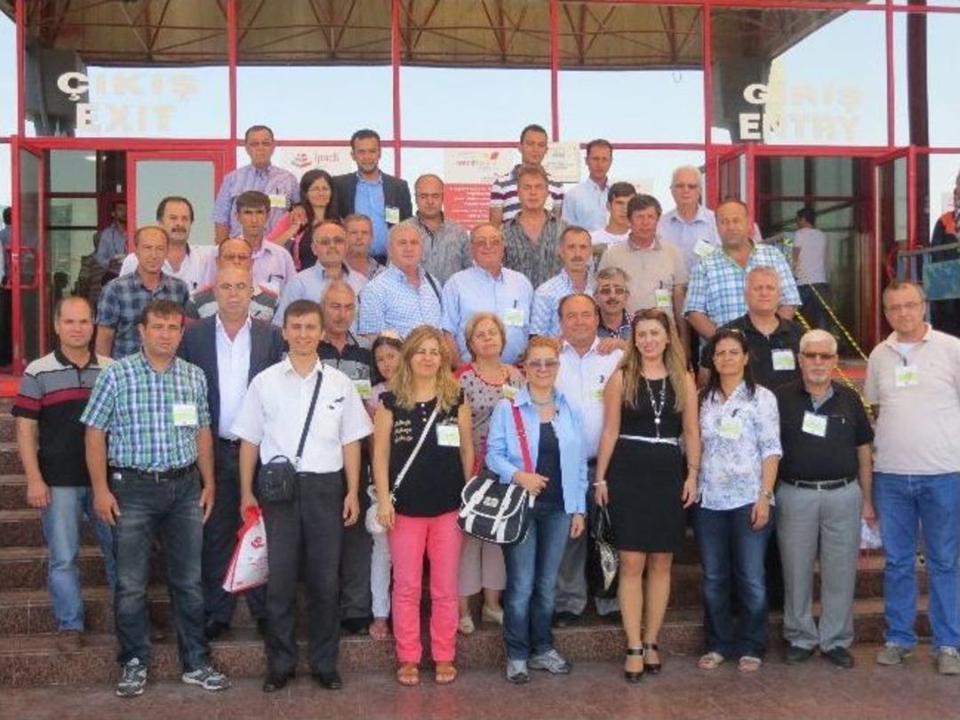 &Ccedil;tb &Uuml;yeleri Gıda &Uuml;r&uuml;nleri Ve Teknolojileri Fuarını Ziyaret Etti