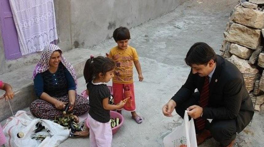 Dicle Kaymakamı Kattaş Ev Ziyaretlerinde Bulundu