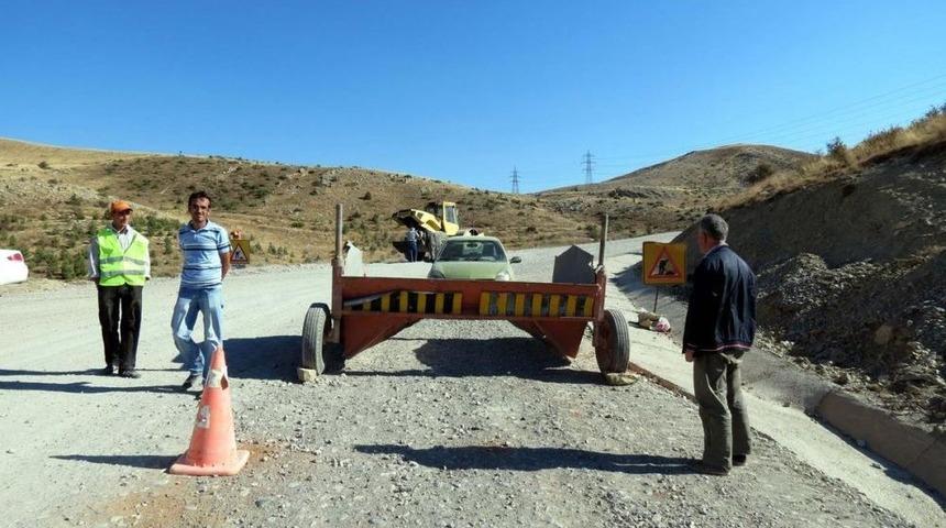 Yahyalı-Aladağlar Yolu Asfaltlanıyor