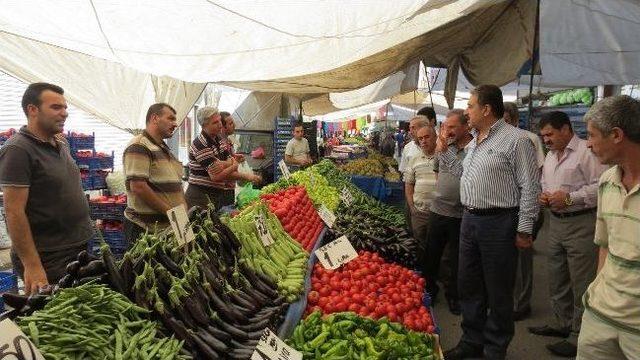 Mesob Başkanı Keskin’den Pazarcı Esnafına Ziyaret