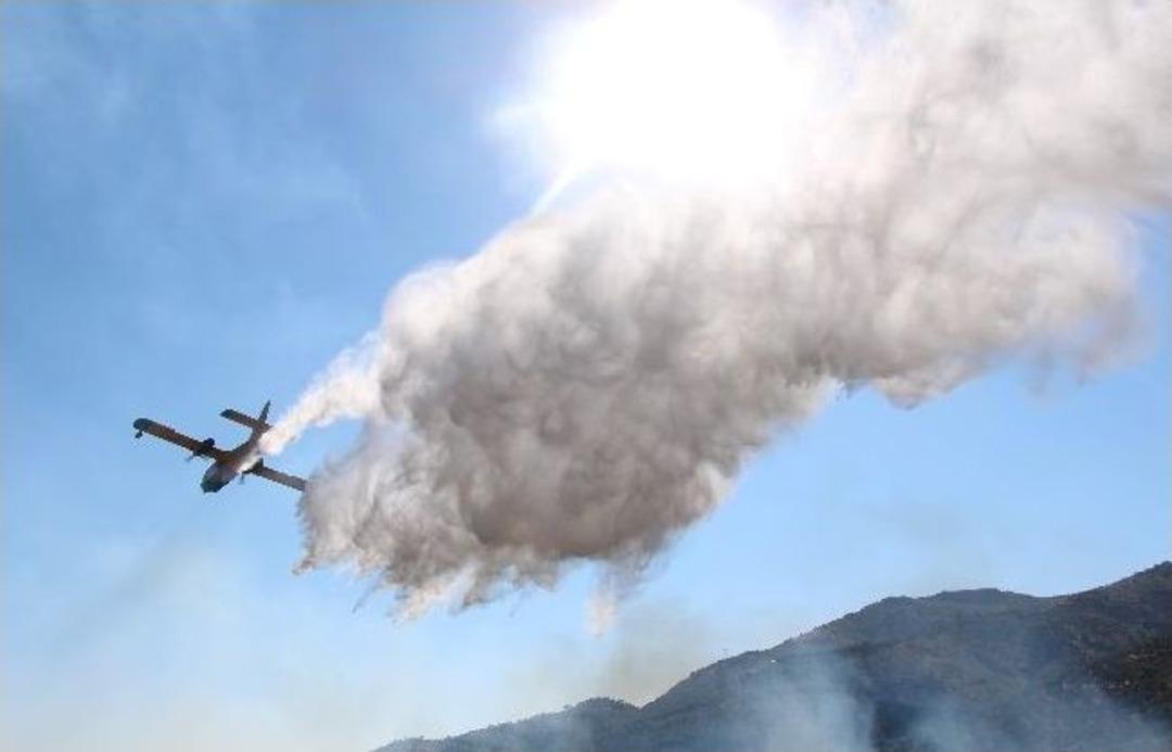 Aydın&rsquo;da Tarım Arazisi Yangını