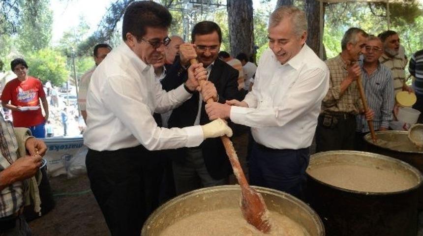 Kara&ccedil;&ouml;plen Yaylası'nda Keşkek Ş&ouml;leni