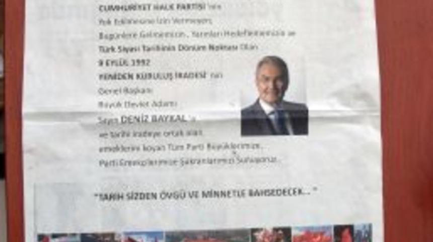 Deniz Baykal'lı Kuruluş Ilanı