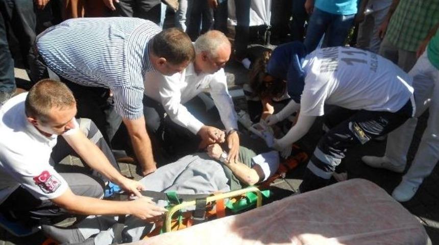 Akhisar&rsquo;da Trafik Kazası: 1 Yaralı