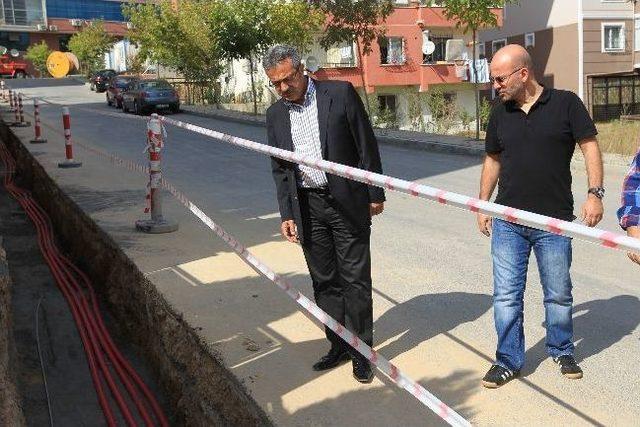 Gebze’de Elektrik Hatları Yer Altına Alınıyor 1