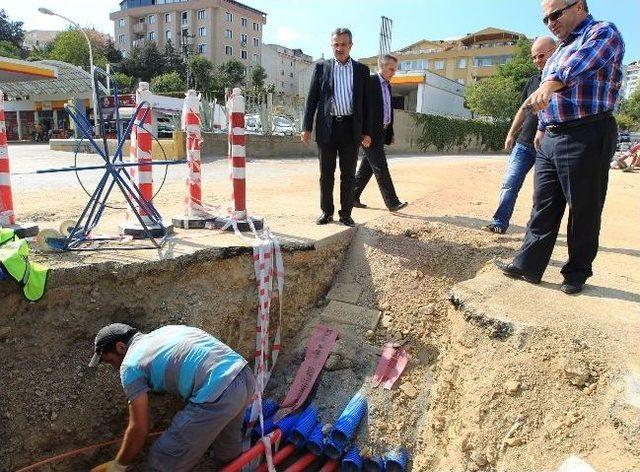 Gebze’de Elektrik Hatları Yer Altına Alınıyor 2