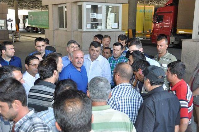 Vali Hasan İpek Habur Sınır Kapısı&rsquo;nda Incelemede Bulundu 1