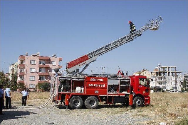 Yeni İtfaiye Erlerine İtfaiyecilik Eğitimi