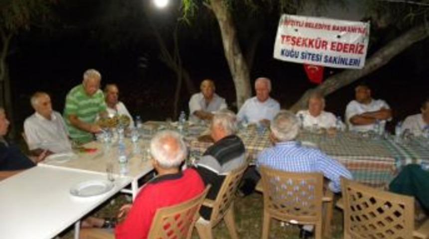 Site Sakinleri Başkan Yıldırım'ı Konuk Etti