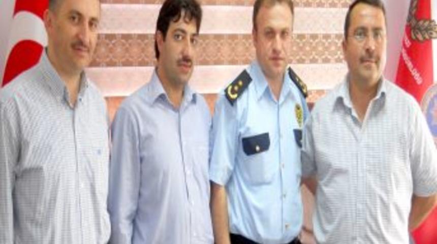 Akyazı&rsquo;nın Yeni Emniyet M&uuml;d&uuml;r&uuml;ne 'hayırlı Olsun' Ziyareti