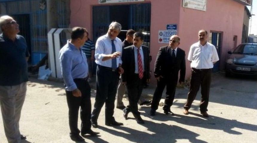 Devlet Yetkilileri Felaket B&ouml;lgesinde İncelemelerde Bulundu