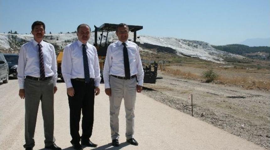 Pamukkale Yolu Yenileniyor