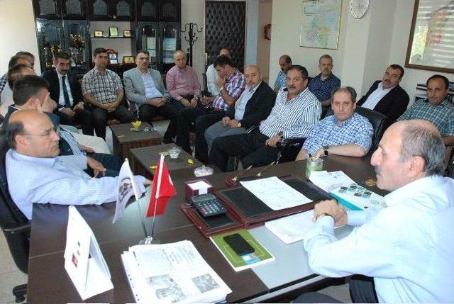 Bem-bir-sen Genel Başkanı T&uuml;rbay Bitlis Belediyesi&rsquo;ni Ziyaret Etti 1