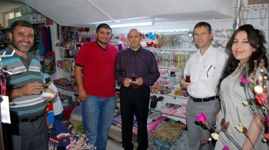 Mudanya'nın Yeni Kaymakamı Esnafı Dinledi