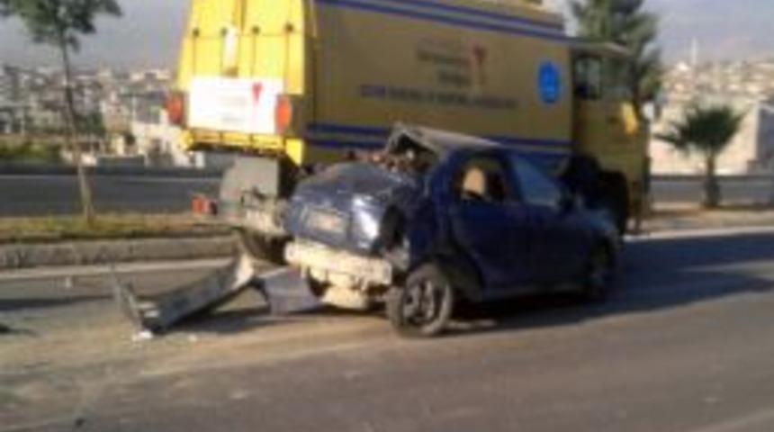 Kahramanmaraş&rsquo;ta Trafik Kazası: Bir &Ouml;l&uuml;, Bir Yaralı