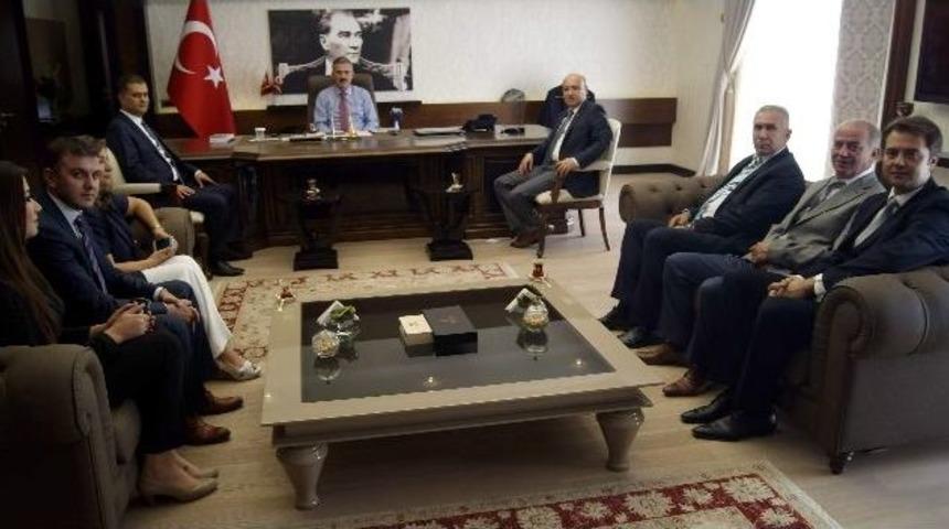 Ayto&rsquo;dan Vali Ayyıldız&rsquo;a Hayırlı Olsun Ziyareti