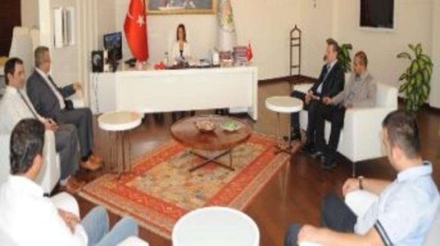 T&uuml;msiad Başkan &Ccedil;er&ccedil;ioğlu&rsquo;nu Ziyaret Etti