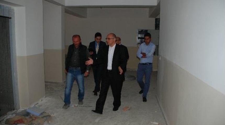 Bolu Valisi İbrahim &Ouml;z&ccedil;imen Okulları Gezdi