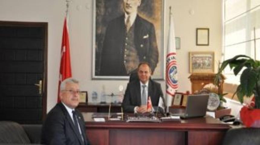 Ptt Başm&uuml;d&uuml;r&uuml;nden Başkan Dalgı&ccedil;'a Ziyaret