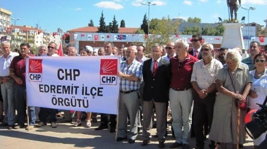 Edremit&rsquo;te Chp 89. Kuruluş Yıld&ouml;n&uuml;m&uuml; T&ouml;renle Kutladı