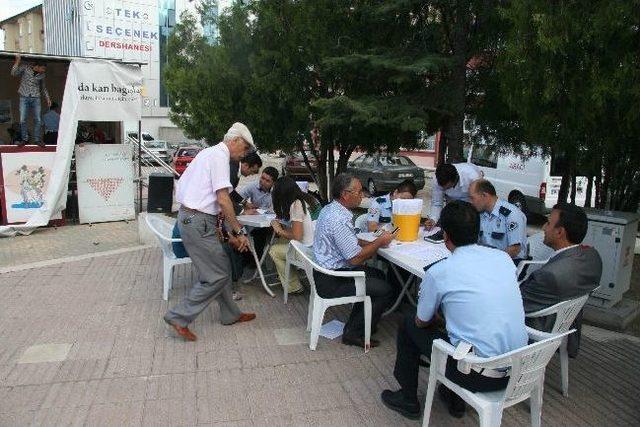 Sungurlu Polisi Kan Bağışı Kampanyasına Destek Verdi