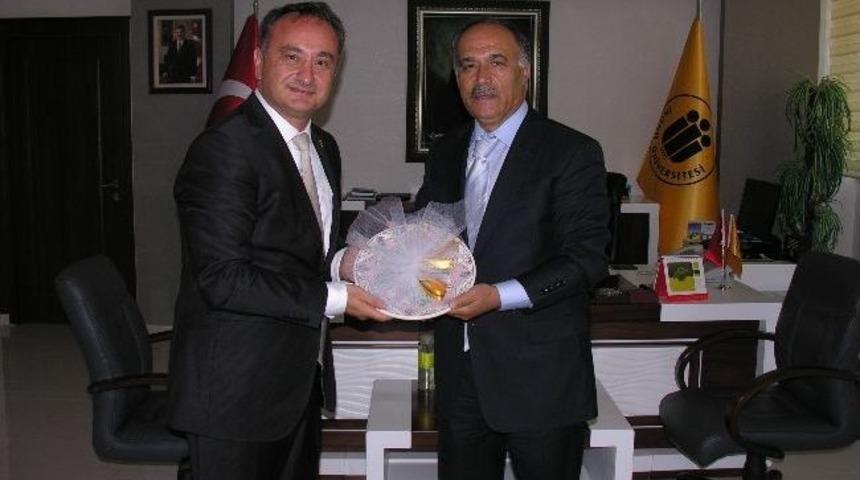 Ted Genel Başkanı Pehlivanoğlu&rsquo;ndan Rekt&ouml;r &Ccedil;elik&rsquo;e Ziyaret