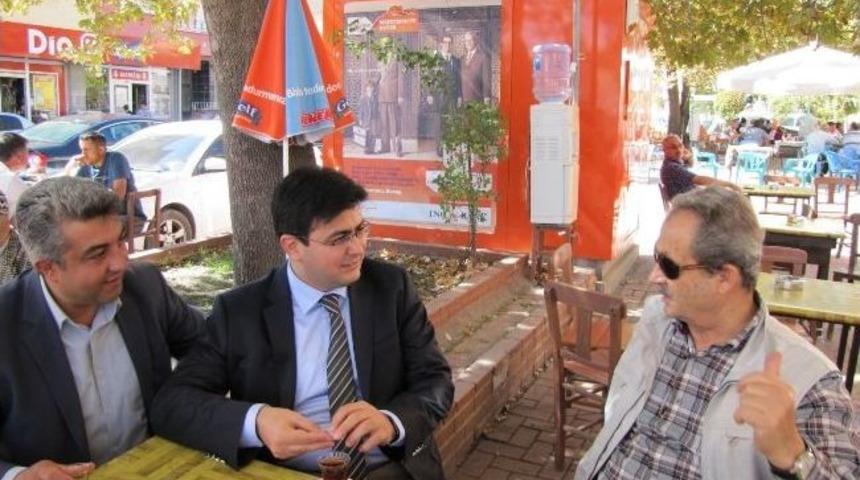 Milletvekili Aksoy Hisarcık'ta