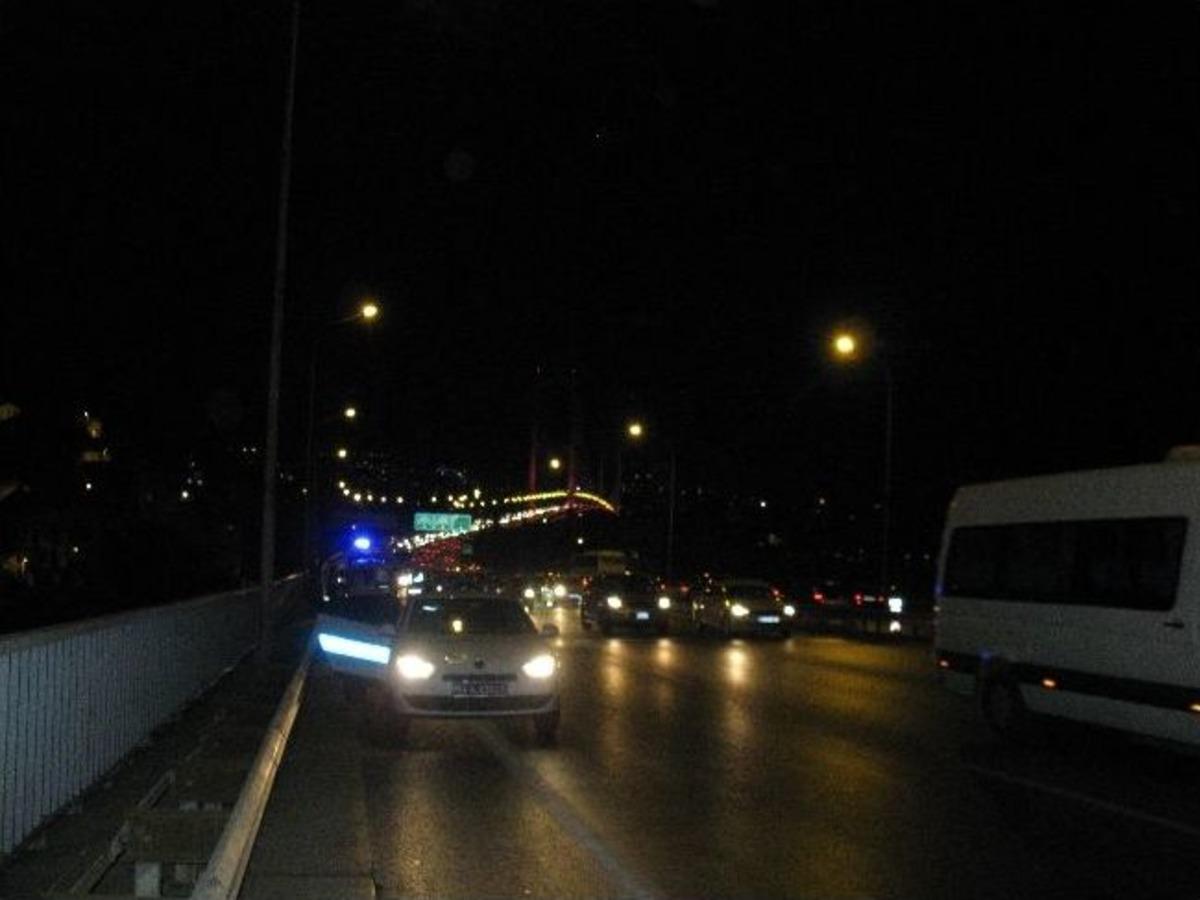 Boğazi&ccedil;i K&ouml;pr&uuml;s&uuml;&rsquo;ndeki Trafik Kazası