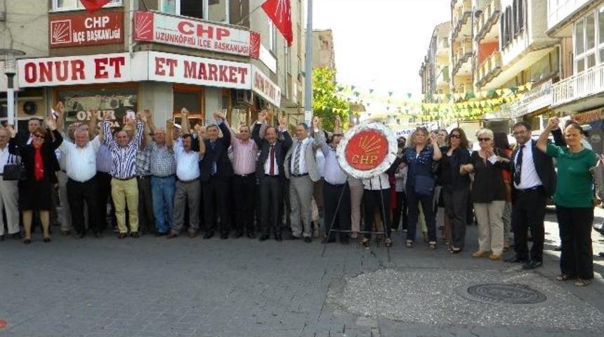 Uzunk&ouml;pr&uuml; Chp&rsquo;de 90.yıl Coşkusu