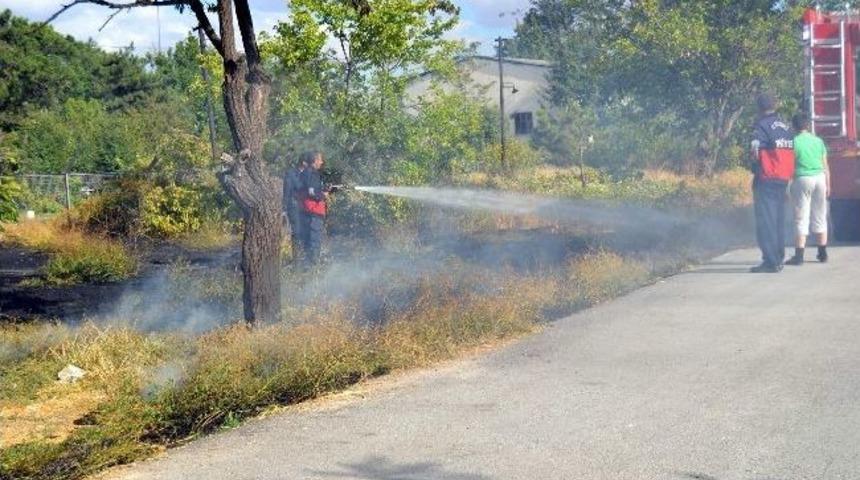 Kayseri'de Korkutan Yangın
