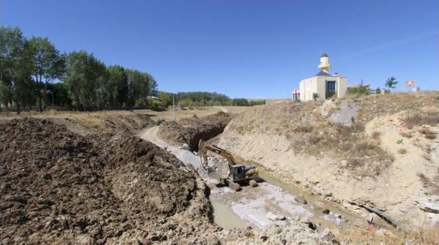 P&ouml;rserek Deresi Islah &Ccedil;alışmaları Başladı