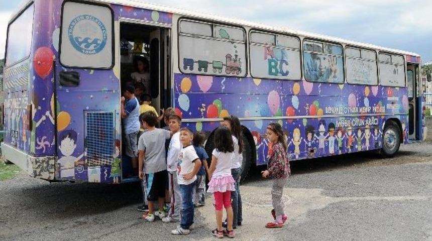Trabzon&rsquo;da &lsquo;oyun Otob&uuml;s&uuml;&rsquo; &Ccedil;ocukların Ayağına Gidiyor