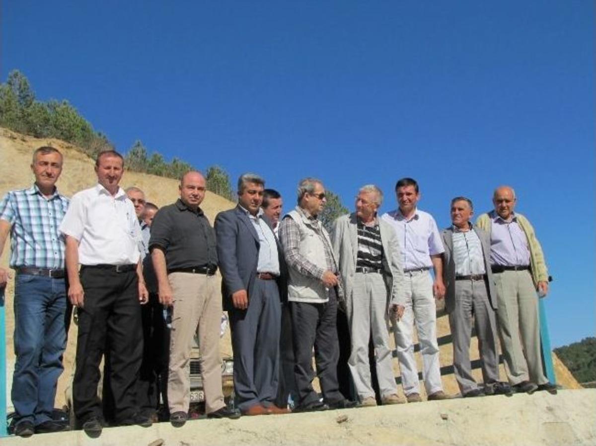 Milletvekili Aksoy Hasanlar Barajı'nda İncelemelerde Bulundu