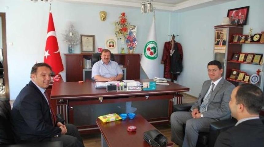 Halk Sağlığı İl M&uuml;d&uuml;r&uuml; Altaş&rsquo;tan Başkan Torun&rsquo;a Ziyaret