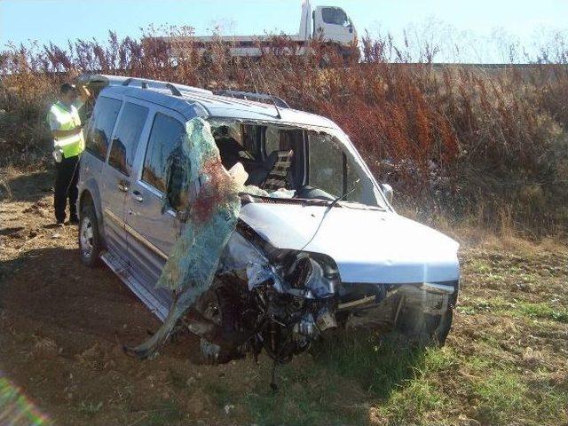 Bozüyük'te Trafik Kazası, 5 Yaralı