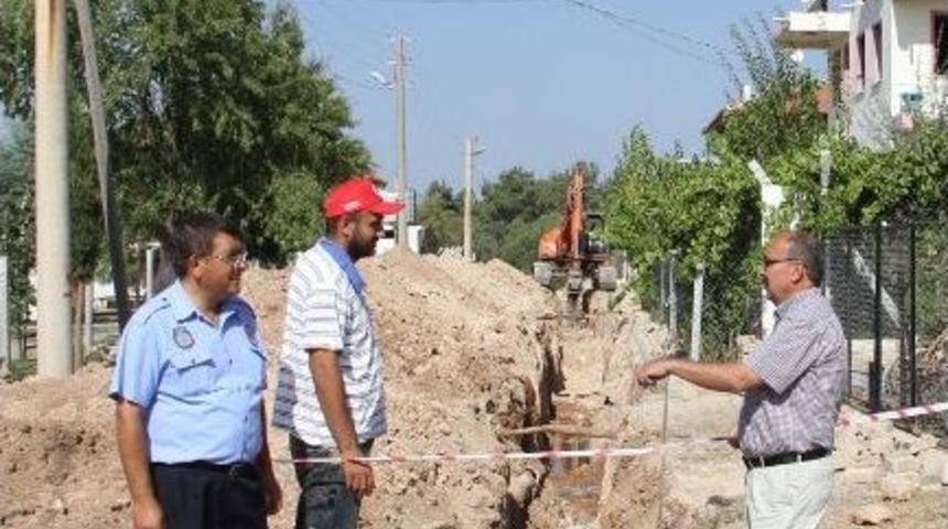 Kızılcab&ouml;l&uuml;k&rsquo;te Dere Islahı &Ccedil;alışması Tamamlandı