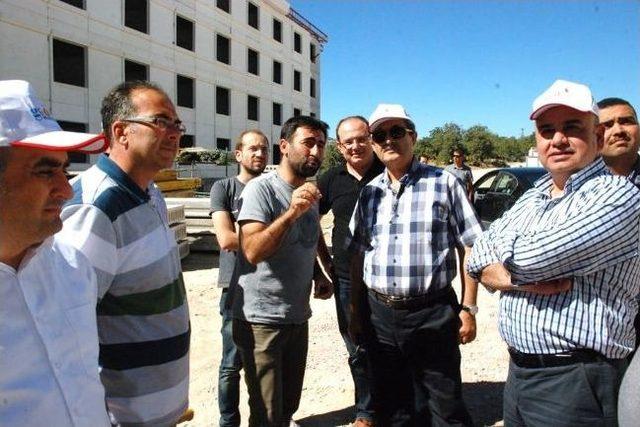 Milletvekili Aksoy Gediz de Kamu Yatırımlarını İnceledi 2