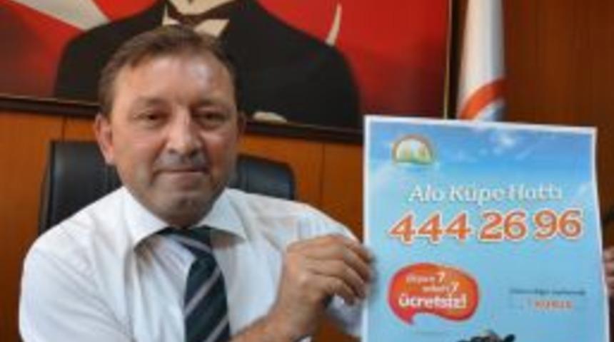 'Alo K&uuml;pe Hattı' Hizmette