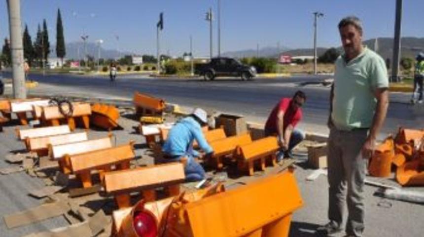 Torbalı&rsquo;da Sinyalizasyon Lambaları Yenileniyor