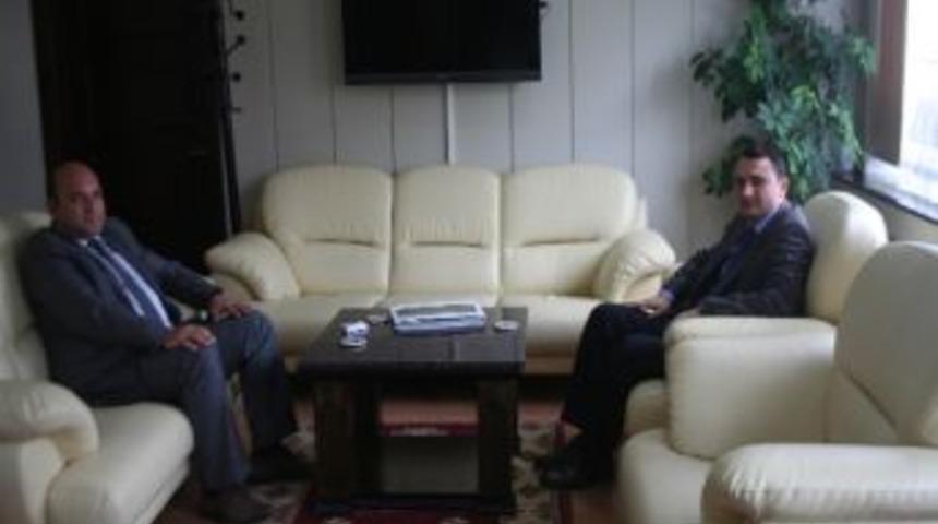 &Ccedil;elik&rsquo;ten Osmaneli Kaymakamı &Ccedil;akıcı&rsquo;ya Ziyaret