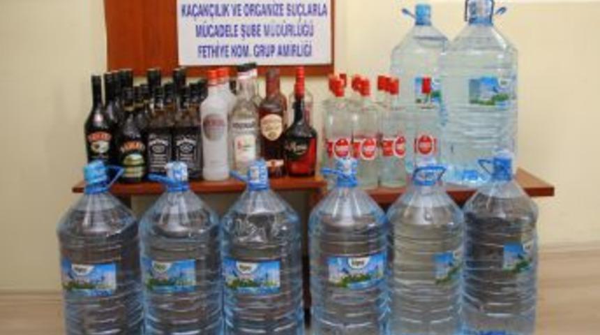 Fethiye'de Ka&ccedil;ak I&ccedil;ki Operasyonu