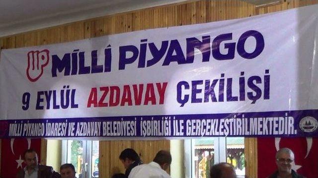 Milli Piyango Azdavay’da Çekildi